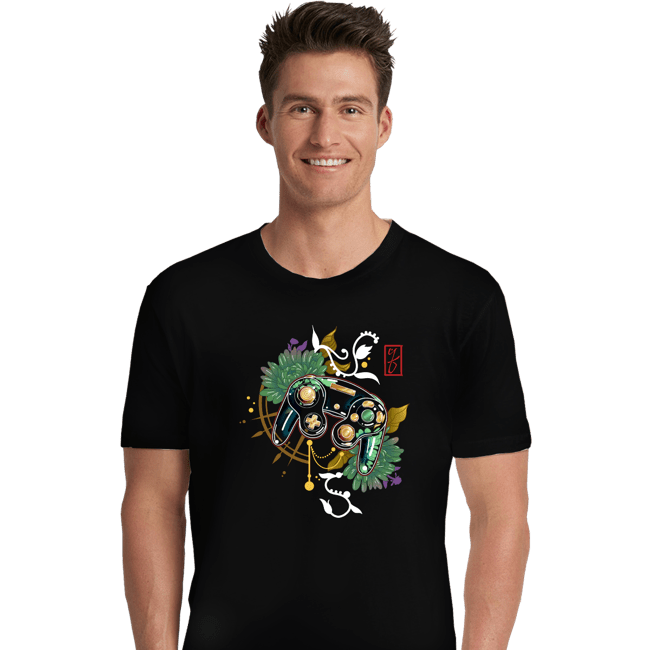 Daily_Deal_Shirts Premium Shirts, Unisex / Small / Black Cube Aesthetic