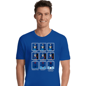 Daily_Deal_Shirts Premium Shirts, Unisex / Small / Royal Blue The Many Faces of Cobra Commander