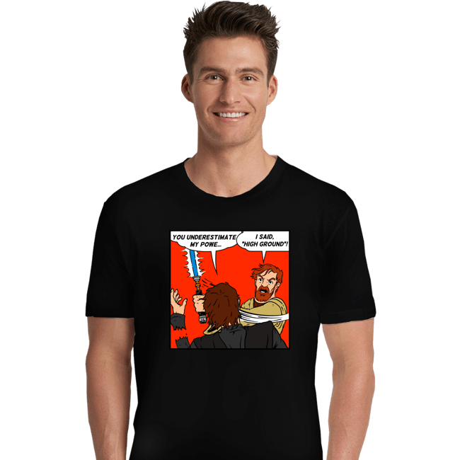 Secret_Shirts Premium Shirts, Unisex / Small / Black High Ground