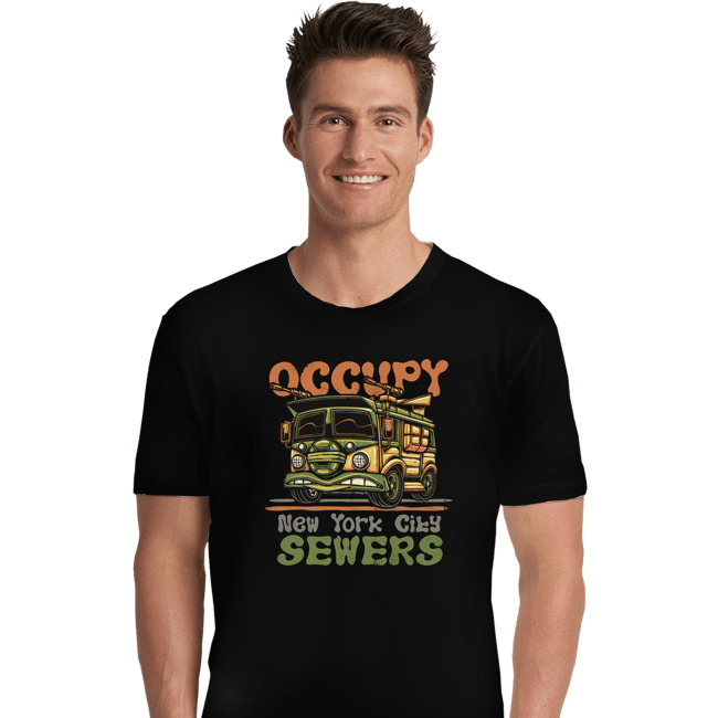 Daily_Deal_Shirts Premium Shirts, Unisex / Small / Black The Turtle Van