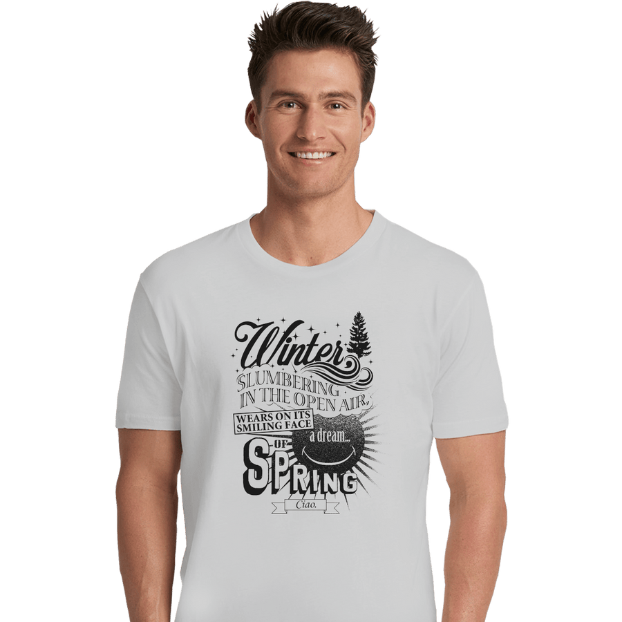 Shirts Premium Shirts, Unisex / Small / White Winter