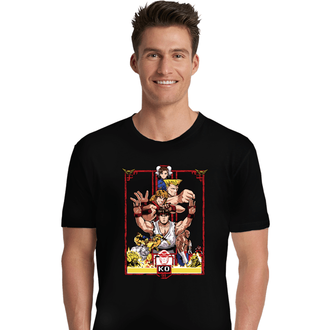 Secret_Shirts Premium Shirts, Unisex / Small / Black Enter The Street Fighter
