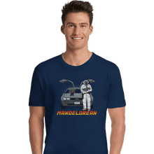 Load image into Gallery viewer, Shirts Premium Shirts, Unisex / Small / Navy Mandelorean
