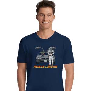 Shirts Premium Shirts, Unisex / Small / Navy Mandelorean