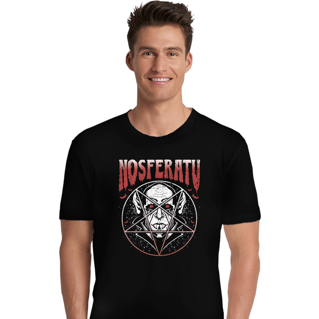 Shirts Premium Shirts, Unisex / Small / Black Classic Vampire Metal
