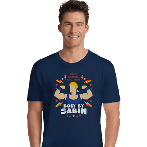 Shirts Premium Shirts, Unisex / Small / Navy Body By Sabin