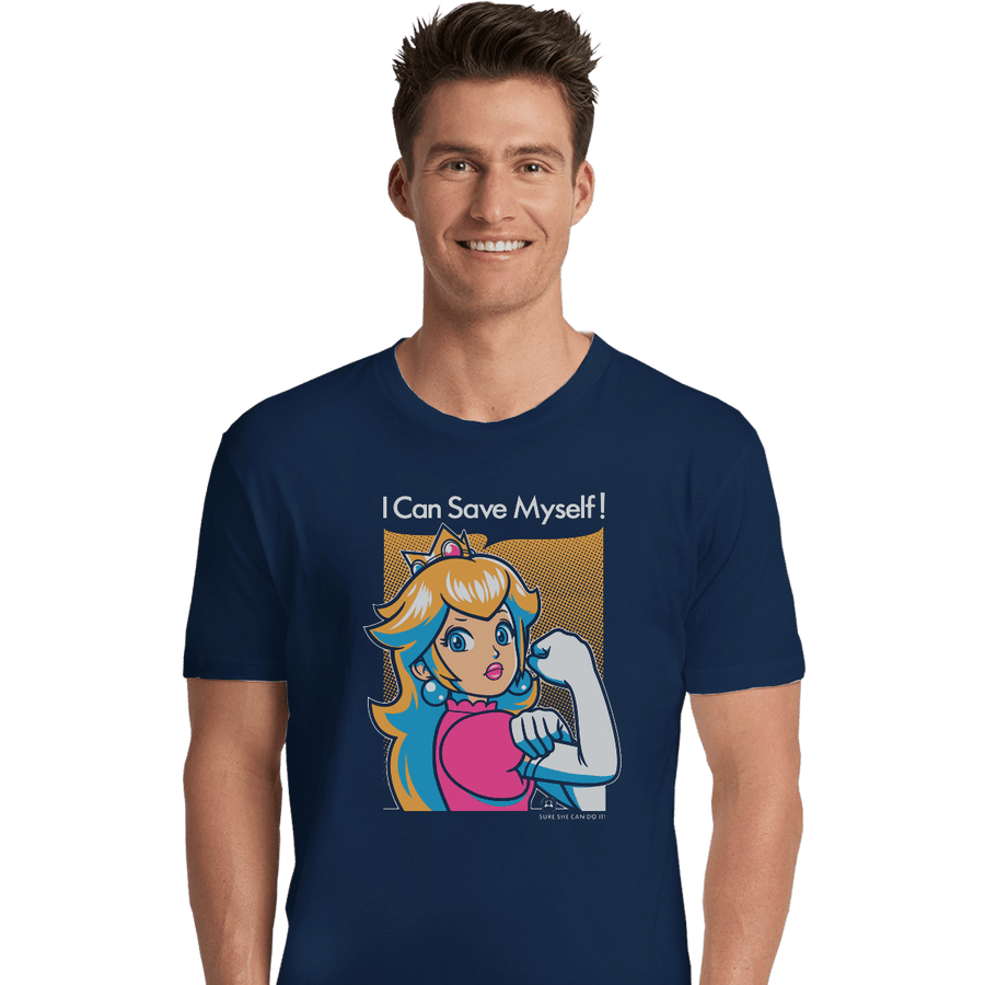 Shirts Premium Shirts, Unisex / Small / Navy Save Myself