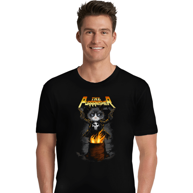 Shirts Premium Shirts, Unisex / Small / Black The Purnnnisher