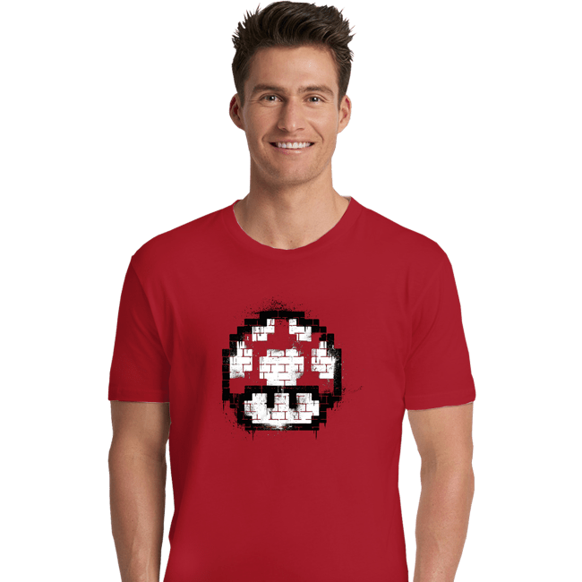 Shirts Premium Shirts, Unisex / Small / Red Mushroom Spray