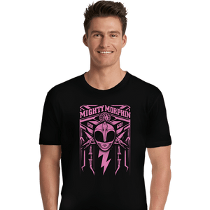 Shirts Premium Shirts, Unisex / Small / Black Pink Ranger