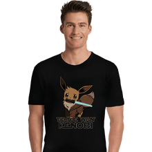 Load image into Gallery viewer, Secret_Shirts Premium Shirts, Unisex / Small / Black Eevee Wan Kenobi Secret Sale
