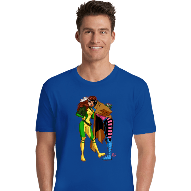 Daily_Deal_Shirts Premium Shirts, Unisex / Small / Royal Blue Rogue And Gambit Love