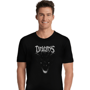 Shirts Premium Shirts, Unisex / Small / Black Dracarys Metal