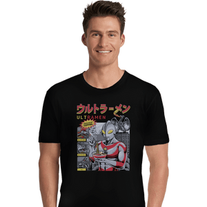 Shirts Premium Shirts, Unisex / Small / Black Ultramen