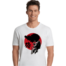 Load image into Gallery viewer, Daily_Deal_Shirts Premium Shirts, Unisex / Small / White Afro Sumi-E
