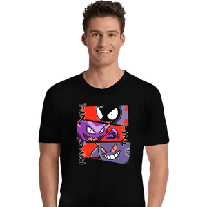Shirts Premium Shirts, Unisex / Small / Black Kanto Ghosts