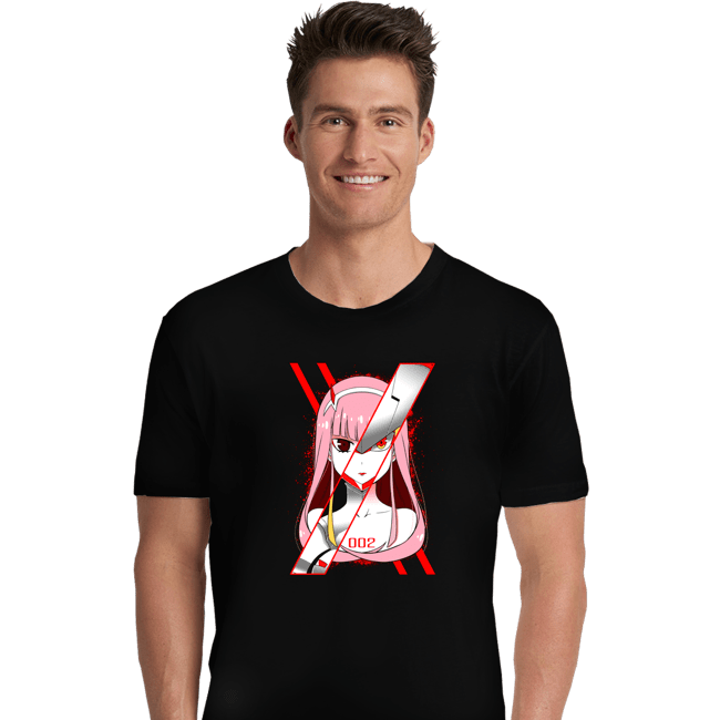 Shirts Premium Shirts, Unisex / Small / Black Franxx