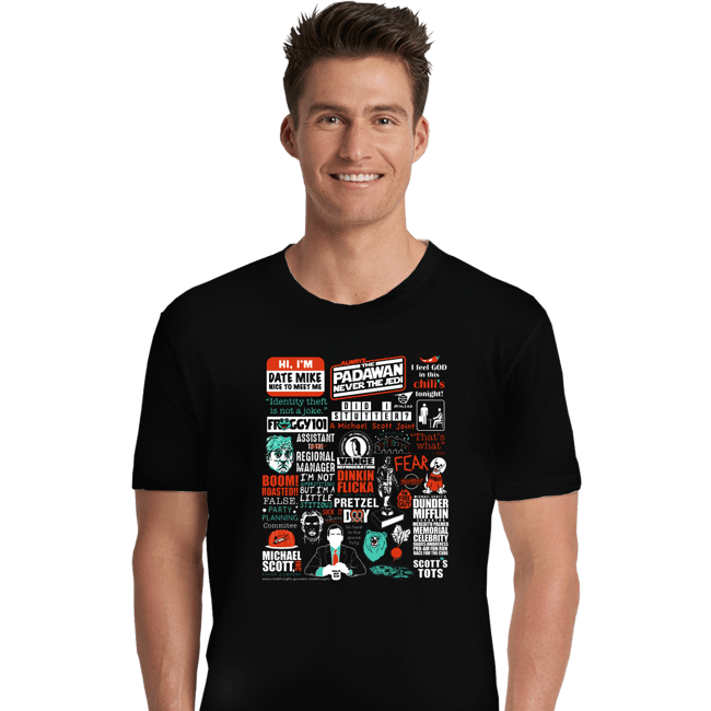Shirts Premium Shirts, Unisex / Small / Black All Things Office