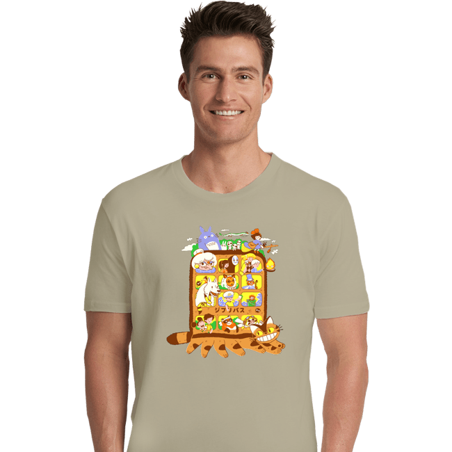 Secret_Shirts Premium Shirts, Unisex / Small / Natural Anime Bus!