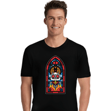 Load image into Gallery viewer, Daily_Deal_Shirts Premium Shirts, Unisex / Small / Black Lamb Stained Glass
