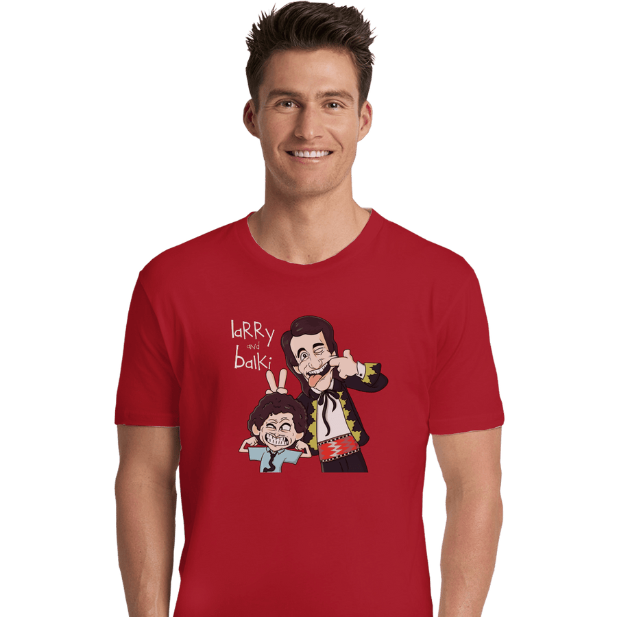 Shirts Premium Shirts, Unisex / Small / Red Larry And Balki