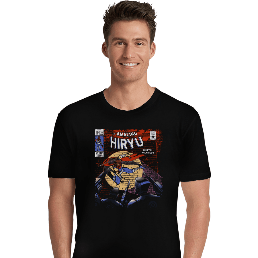 Shirts Premium Shirts, Unisex / Small / Black The Amazing Hiryu