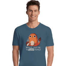 Load image into Gallery viewer, Shirts Premium Shirts, Unisex / Small / Indigo Blue Firestarter
