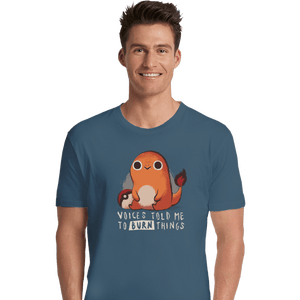 Shirts Premium Shirts, Unisex / Small / Indigo Blue Firestarter