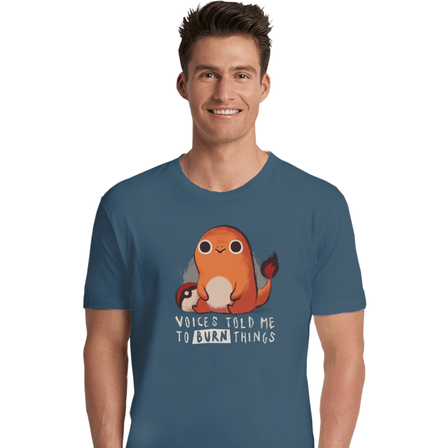 Shirts Premium Shirts, Unisex / Small / Indigo Blue Firestarter