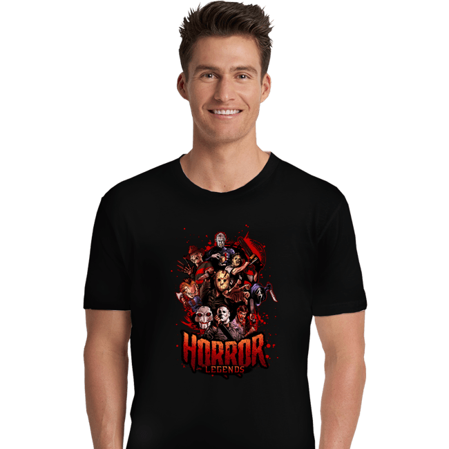 Shirts Premium Shirts, Unisex / Small / Black The Horror Legends
