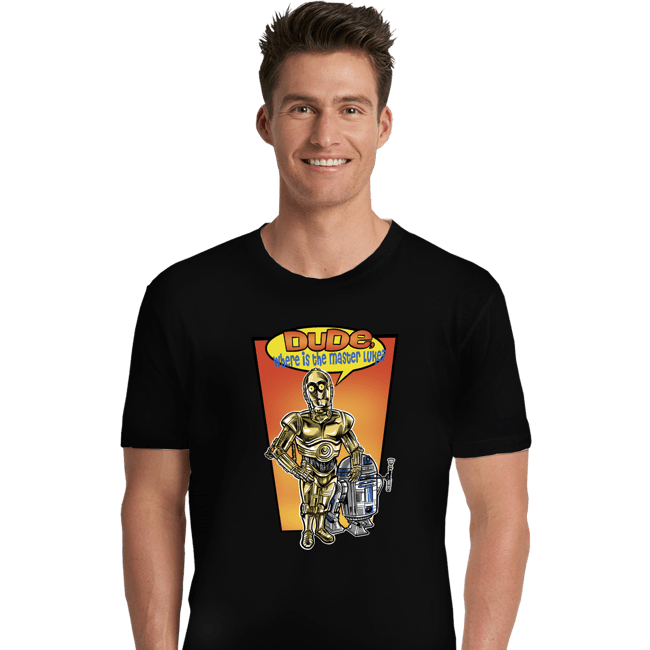 Secret_Shirts Premium Shirts, Unisex / Small / Black Where is the Master Luke