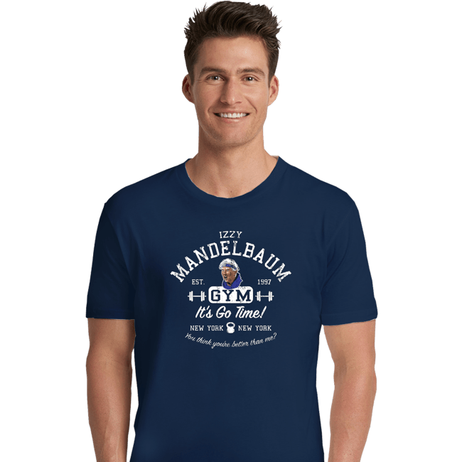 Secret_Shirts Premium Shirts, Unisex / Small / Navy Mandelbaum Gym