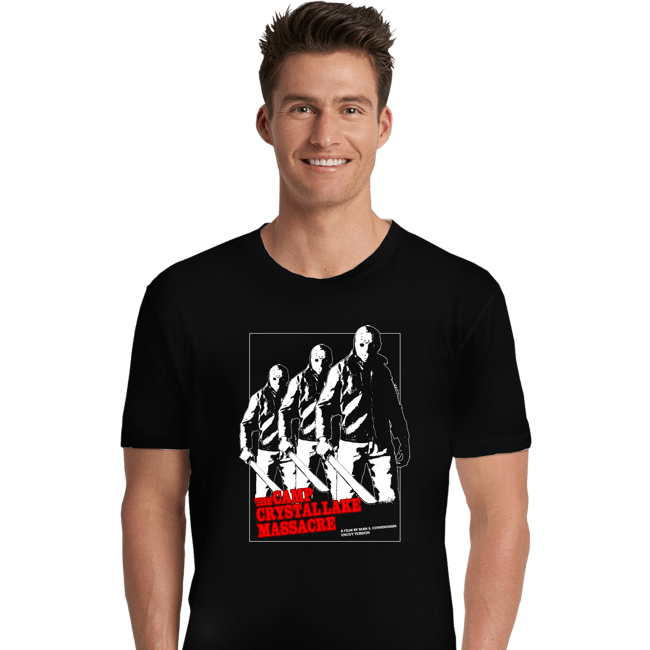 Daily_Deal_Shirts Premium Shirts, Unisex / Small / Black The Crystal Lake Massacre