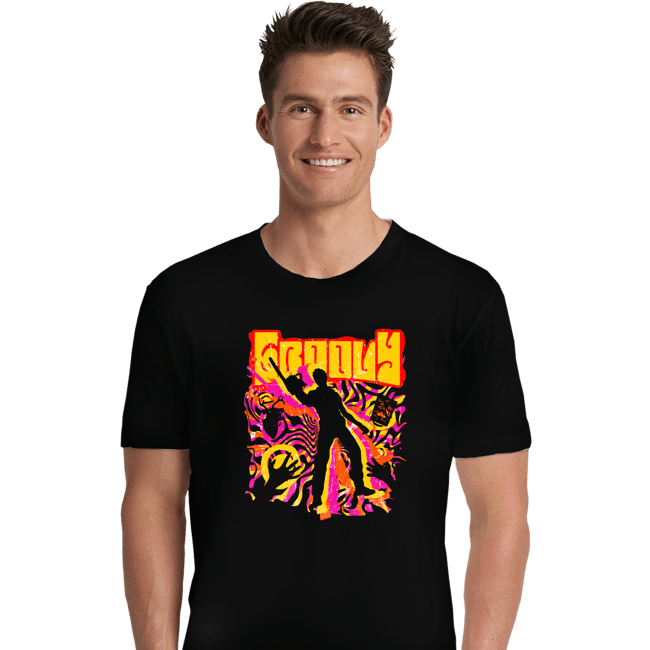Daily_Deal_Shirts Premium Shirts, Unisex / Small / Black Retro Stay Groovy