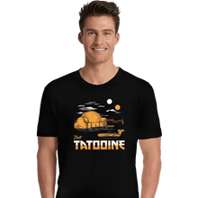 Load image into Gallery viewer, Shirts Premium Shirts, Unisex / Small / Black Vintage Visit Tatooine
