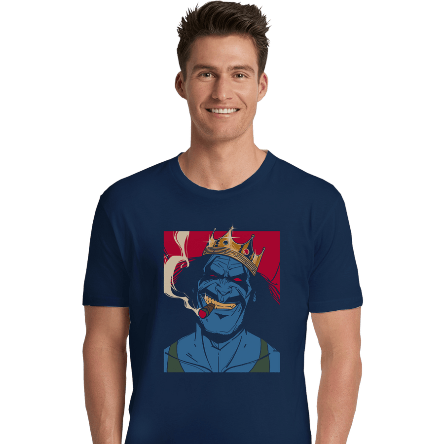Shirts Premium Shirts, Unisex / Small / Navy Notorious FRAG