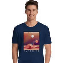 Load image into Gallery viewer, Shirts Premium Shirts, Unisex / Small / Navy Visit Tatooine
