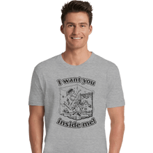 Load image into Gallery viewer, Shirts Premium Shirts, Unisex / Small / Sports Grey I Want You Inside Me
