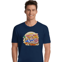 Load image into Gallery viewer, Shirts Premium Shirts, Unisex / Small / Navy Ramen Cart
