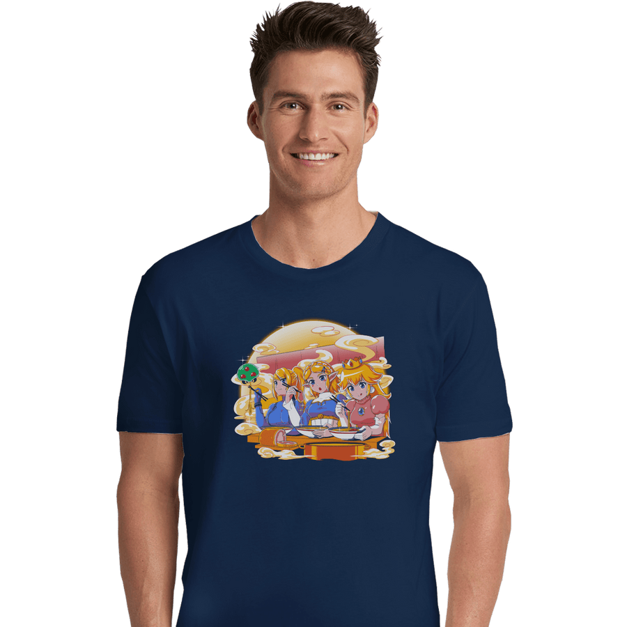 Shirts Premium Shirts, Unisex / Small / Navy Ramen Cart
