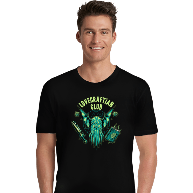 Secret_Shirts Premium Shirts, Unisex / Small / Black Lovecraftian Club