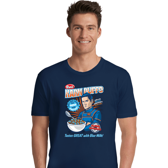 Daily_Deal_Shirts Premium Shirts, Unisex / Small / Navy Karn Puffs