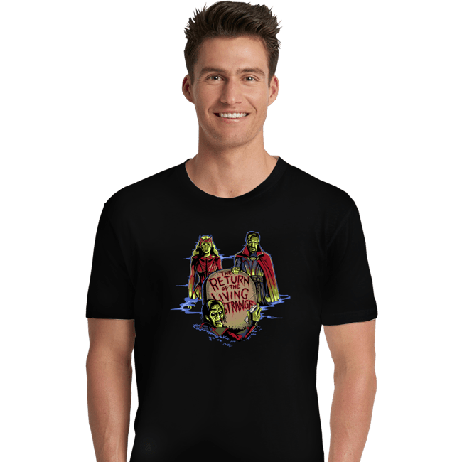 Daily_Deal_Shirts Premium Shirts, Unisex / Small / Black The Living Strange