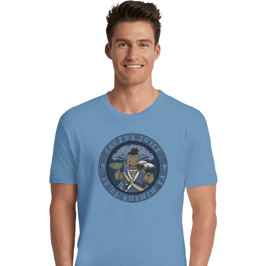 Shirts Premium Shirts, Unisex / Small / Powder Blue Cactus Juice