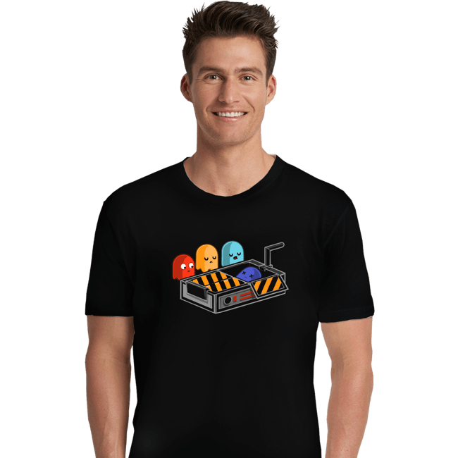 Shirts Premium Shirts, Unisex / Small / Black Ghost Busted