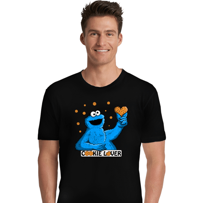 Daily_Deal_Shirts Premium Shirts, Unisex / Small / Black Cookie Lover