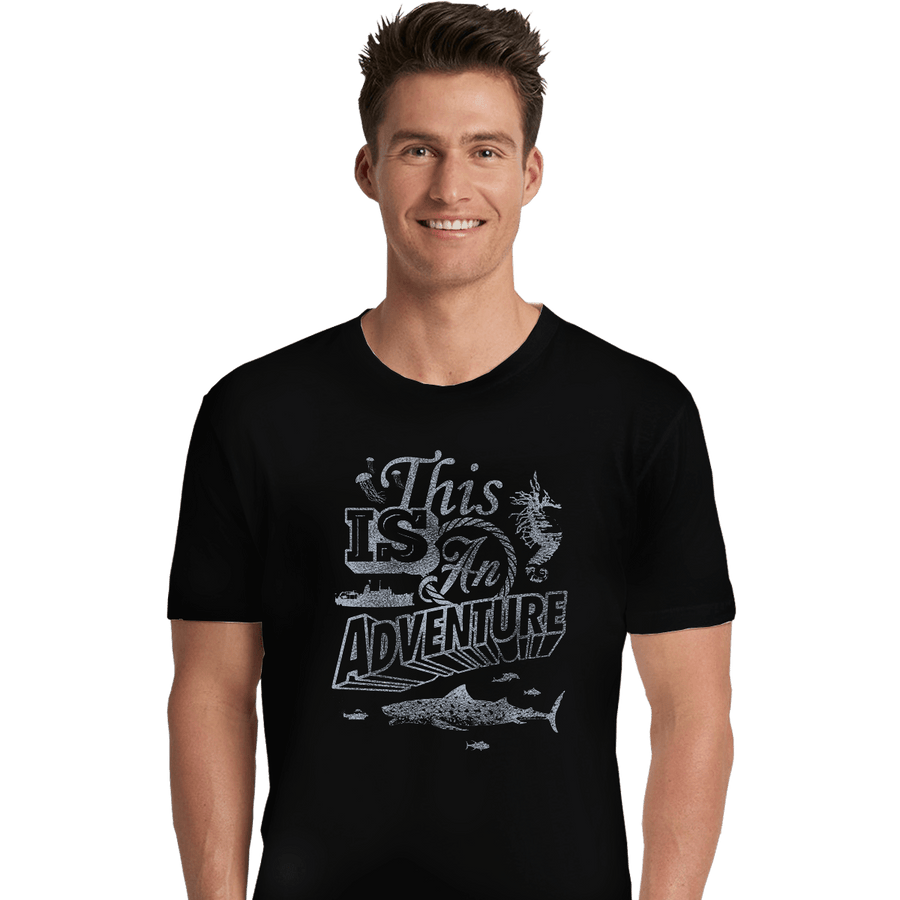 Shirts Premium Shirts, Unisex / Small / Black This is an Adventure