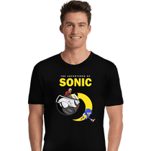 Load image into Gallery viewer, Shirts Premium Shirts, Unisex / Small / Black The Adventures of Sonic
