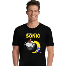 Load image into Gallery viewer, Shirts Premium Shirts, Unisex / Small / Black The Adventures of Sonic
