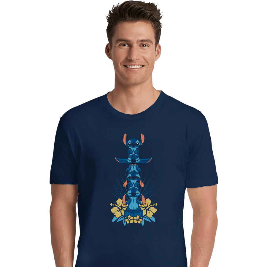 Shirts Premium Shirts, Unisex / Small / Navy Alien Mood Totem